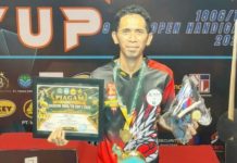 Pebiliar I Putu Edi Wirawan Sabet Juara Dandim Cup I Teluk Bintuni