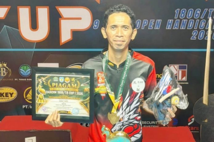 Pebiliar I Putu Edi Wirawan Sabet Juara Dandim Cup I Teluk Bintuni 1
