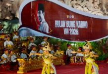 Pembukaan Bulan Bung Karno di Buleleng Dihadiri Sukmawati Soekarnoputri