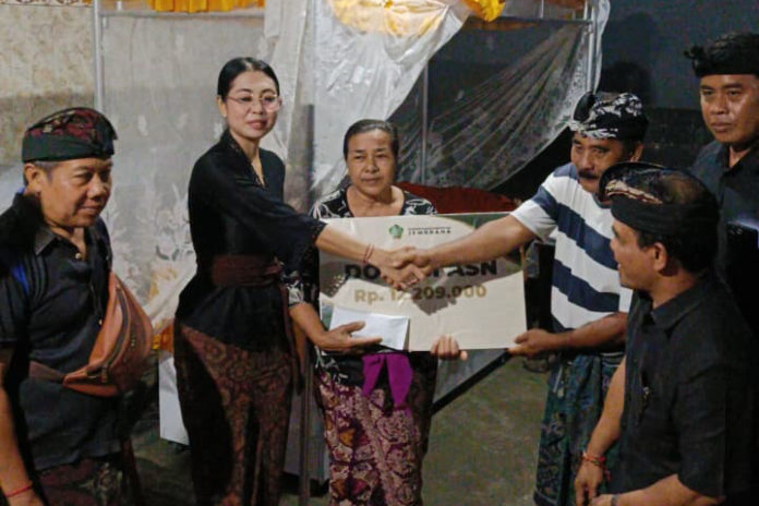 Pemkab Jembrana Salurkan Donasi ASN Dan Fasilitasi Pemulangan Jenazah PMI Meninggal Di Jepang 1