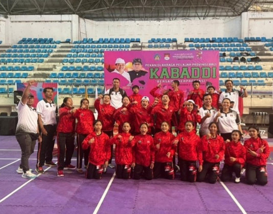 Pendatang Baru, Tim Kabaddi Bangli Raih Perak dan Perunggu di Porjar Bali 2026