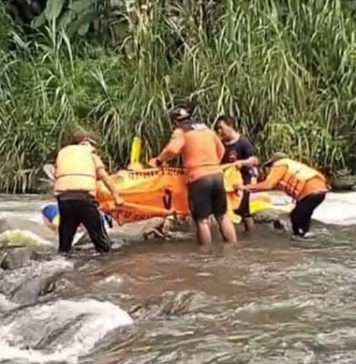 Penemuan Mayat Tanpa Identitas di Sungai Ayung Ubud, Polisi Lakukan Penyelidikan