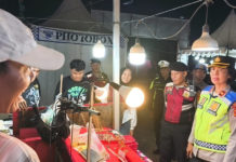 Perkuat Stabilitas Kamtibmas, Polsek Blahbatuh Gelar Patroli Skala Besar