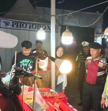 Perkuat Stabilitas Kamtibmas, Polsek Blahbatuh Gelar Patroli Skala Besar
