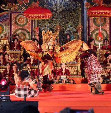 PKB Tabanan Jadi Magnet Warga, Ribuan Penonton Tumpah Ruah di Garuda Wisnu Singasana