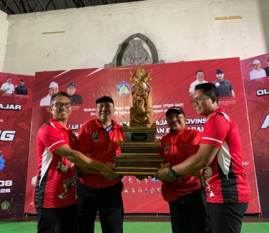 Porjar Bali 2026 Ditutup, Denpasar Juara Umum dengan Raihan 345 Medali Emas
