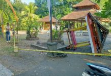 Pura Bakungan di Gilimanuk Dipasangi Garis Polisi, Sejumlah Kerusakan Diselidiki
