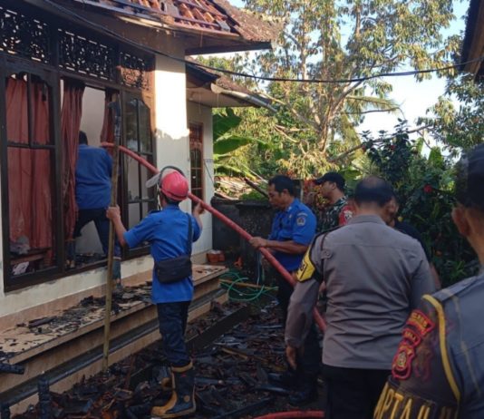 Rumah Milik Warga Desa Timuhun Terbakar, Kerugian Capai Ratusan Juta