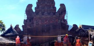 Selain Setra, Panyengker Pura Desa dan Puseh Denpasar Juga Direnovasi