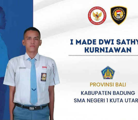 Selamat untuk I Made Dwi Sathya Kurniawan, Putra Badung yang Terpilih sebagai Paskibraka Pusat 2026