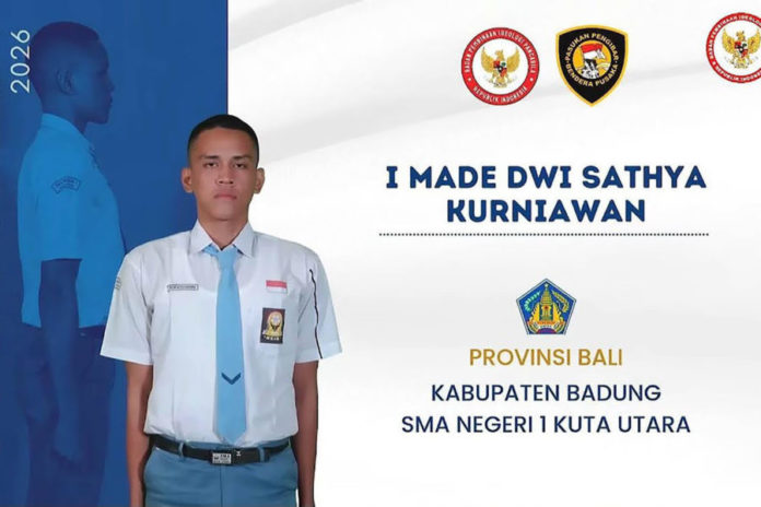Selamat Untuk I Made Dwi Sathya Kurniawan, Putra Badung Yang Terpilih Sebagai Paskibraka Pusat 2026 1