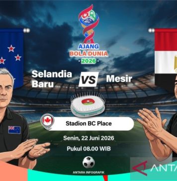 Selandia Baru vs Mesir, Sama-sama Incar Kemenangan Jaga Asa Lolos 32 Besar