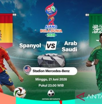 Spanyol Target Kalahkan Arab Saudi dalam Laga Kedua Grup H