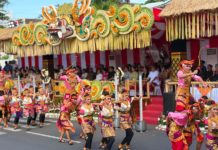 Spirit “Atma Kerthi,” Jembrana Tampilkan Harmoni Bambu dan Kisah Bima Swarga
