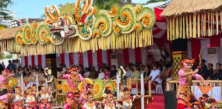 Spirit “Atma Kerthi,” Jembrana Tampilkan Harmoni Bambu dan Kisah Bima Swarga