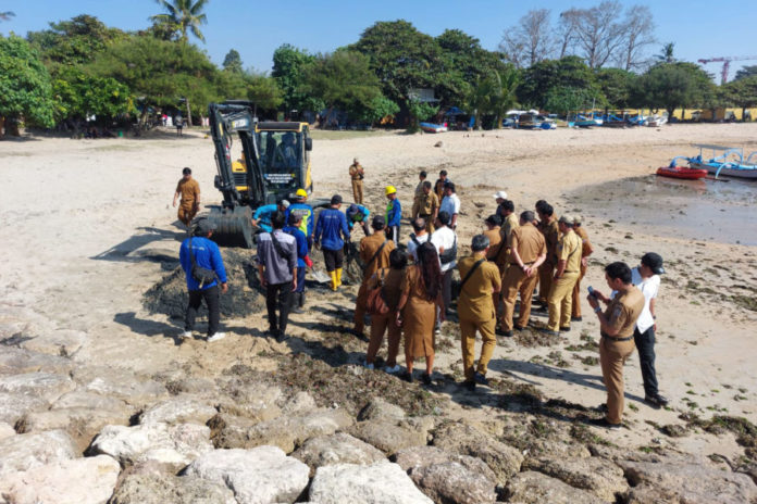 Terkait Video Viral Limbah Air Di Pantai Segara Sanur, PUPR Kembali Lakukan Pengecekan Lapangan 1