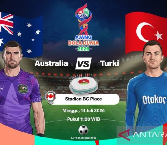 Piala Dunia 2026: Australia Tundukkan Turki Tanpa Balas