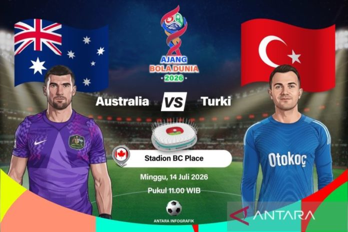 Turunkan Kekuatan Terbaik, Ini Susunan Timnas Australia Vs Turki Di Laga Grup D Piala Dunia 2026 1