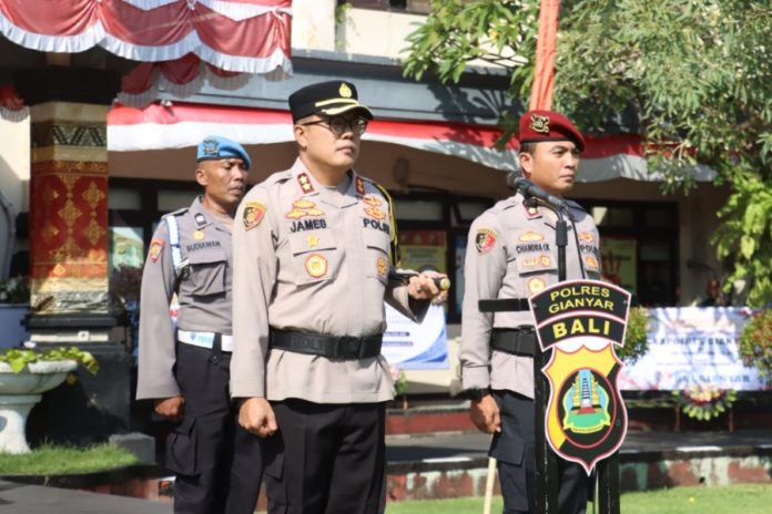 AKBP James Rajagukguk Pimpin Polres Gianyar 1