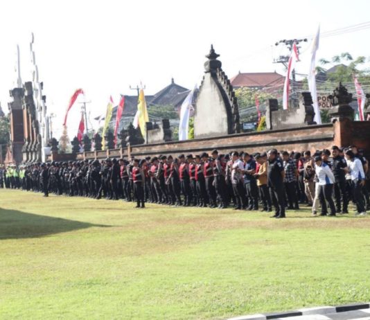 Amankan Kunker Presiden, Polda Bali Kerahkan Ratusan Personel