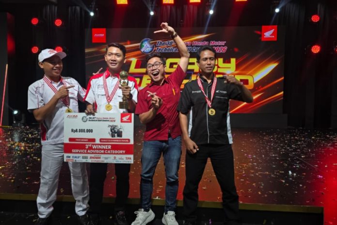 AMB Raih Juara Tiga Service Advisor Di Astra Honda Technical Skill Contest 2026 1