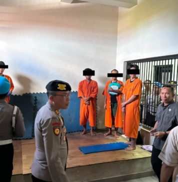 Anggota Propam Periksa Senpi Hingga Rutan Polres Bandara Ngurah Rai