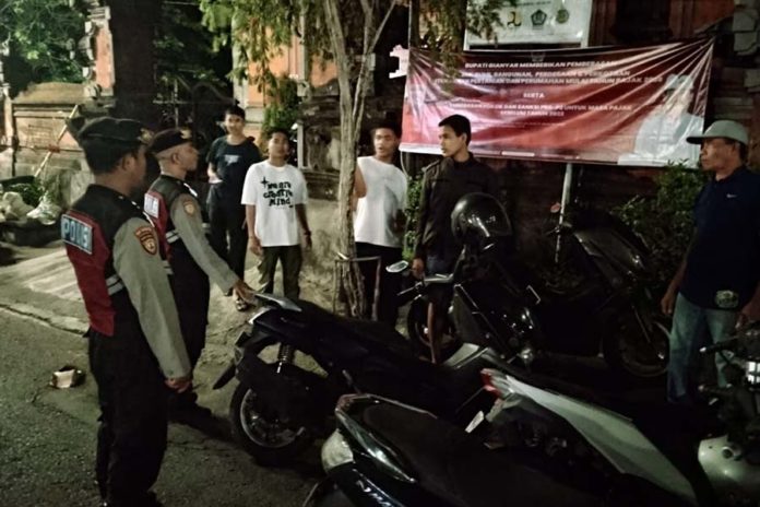 Antisipasi C3 Dan Balap Liar, Polsek Gianyar Intensifkan Patroli Dini Hari 1
