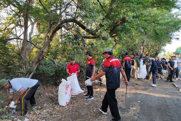 Antrean Di Pelabuhan Gilimanuk Berdampak Pada Meningkatnya Sampah, Korve Angkut 500 Kg Residu 1