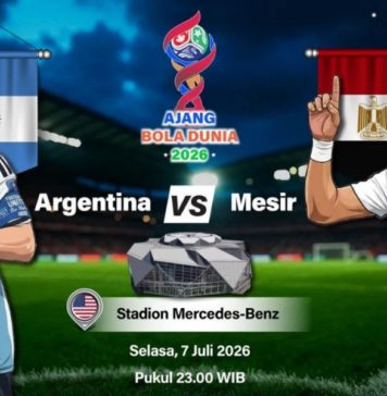 Argentina vs Mesir, Laga Penentuan Sang Juara Bertahan