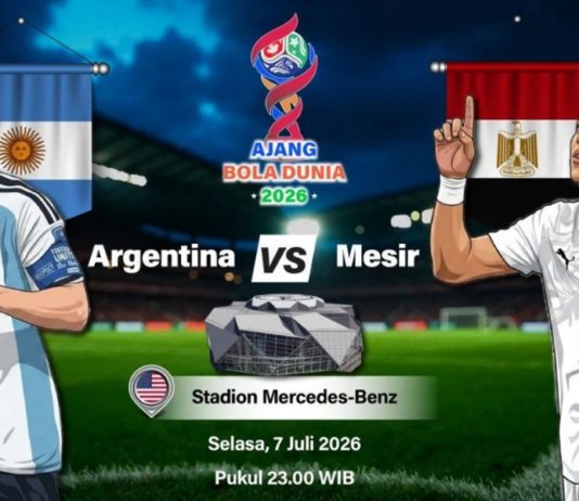 Argentina vs Mesir, Laga Penentuan Sang Juara Bertahan