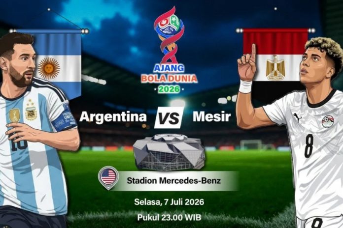 Argentina Vs Mesir, Laga Penentuan Sang Juara Bertahan 1