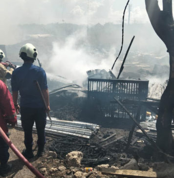 Bedeng Proyek Terbakar di Pecatu, Segini Kerugiannya