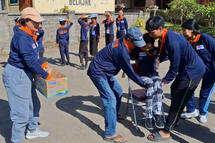 Berada Di Zona Rawan, Dua SD Di Kintamani Diberi Pelatihan Aman Bencana 1