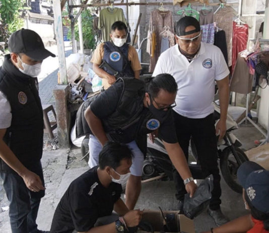 BNNP Bali Bongkar Paket Sekilo Ganja Disamarkan Kemasan Kopi