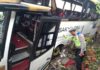 Bus Tabrak Pemotor di Melaya, Satu Orang Luka Berat