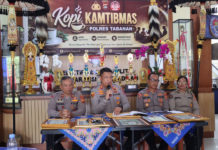 Call Center 110 Tabanan Didominasi Laporan Kecelakaan Lalin dan Gangguan Kamtibmas