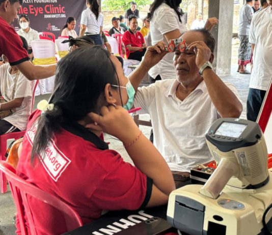 Cegah Risiko Kebutaan Permanen, Ratusan Warga Gianyar Ikuti Pemeriksaan Mata Gratis