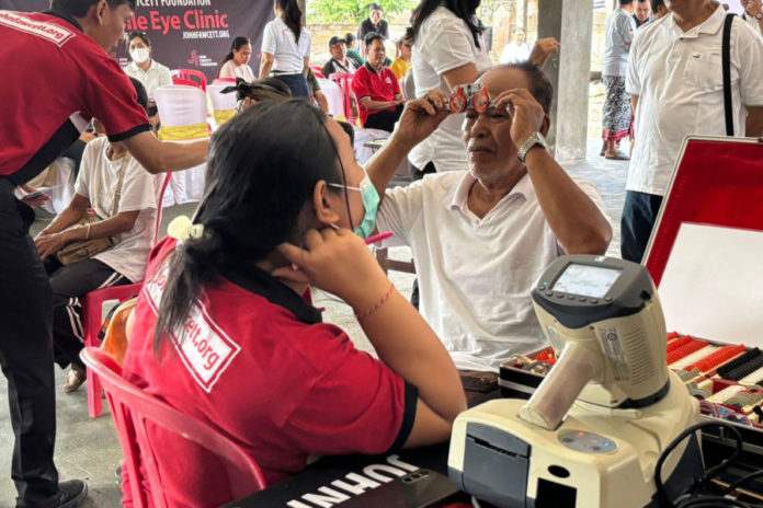 Cegah Risiko Kebutaan Permanen, Ratusan Warga Gianyar Ikuti Pemeriksaan Mata Gratis 1