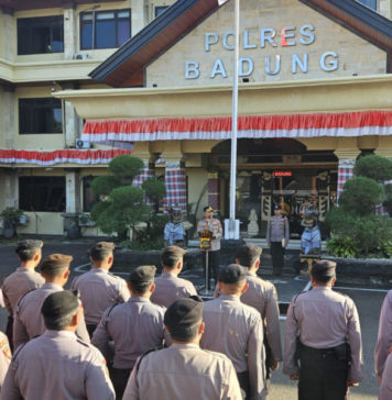 Cegah Terlibat Narkoba, Wakapolres Badung “Warning” Anggotanya