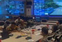Command Center Polda Bali Terkoneksi Ribuan CCTV