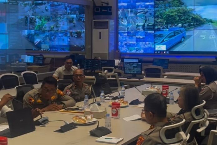 Command Center Polda Bali Terkoneksi Ribuan CCTV 1
