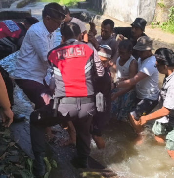 Diduga Epilepsi Kambuh Saat Berkendara, Warga Medahan Gianyar Ditemukan Meninggal di Aliran Sungai