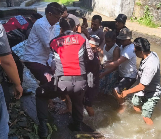 Diduga Epilepsi Kambuh Saat Berkendara, Warga Medahan Gianyar Ditemukan Meninggal di Aliran Sungai