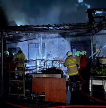 Dikira Tetangga Bakar Sampah, Ternyata Rumah Warga Jimbaran Kebakaran