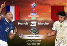 Duel Rasa Final, Prancis dan Maroko Bentrok di Babak 8 Besar Piala Dunia 2026