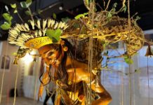 Eksplorasi Isu Lingkungan dan Budaya, Mahasiswa Hasilkan Instalasi Visual sebagai Ruang Bertanya
