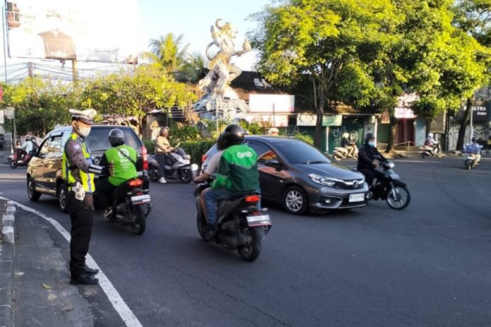 Empat Simpang Ini Rawan Macet Pagi Malam, Satlantas Polres Badung Kerahkan Personel 1