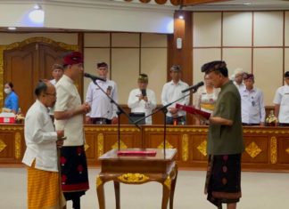 Erlangga Dilantik Jadi Anggota KPID Bali, Soroti Tantangang Gempuran Konten Digital