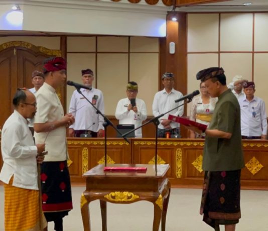 Erlangga Dilantik Jadi Anggota KPID Bali, Soroti Tantangang Gempuran Konten Digital
