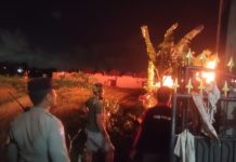 Gudang Provider Internet Terbakar di Mengwi, Kerugian Ratusan Juta